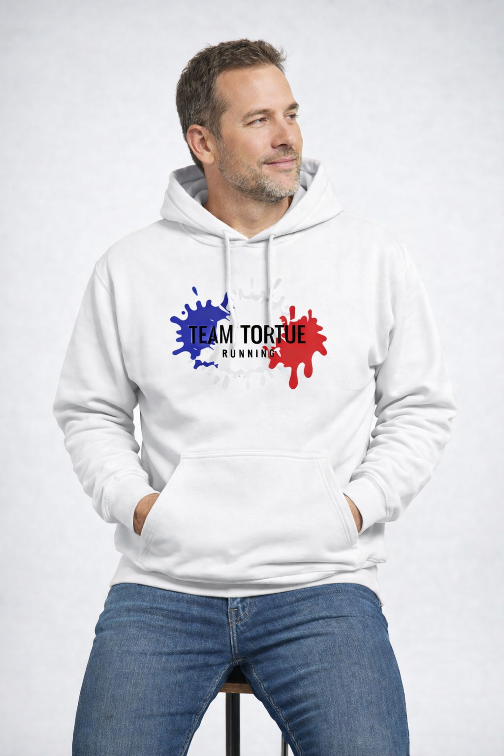 Sweat à capuche Team Tortue Homme