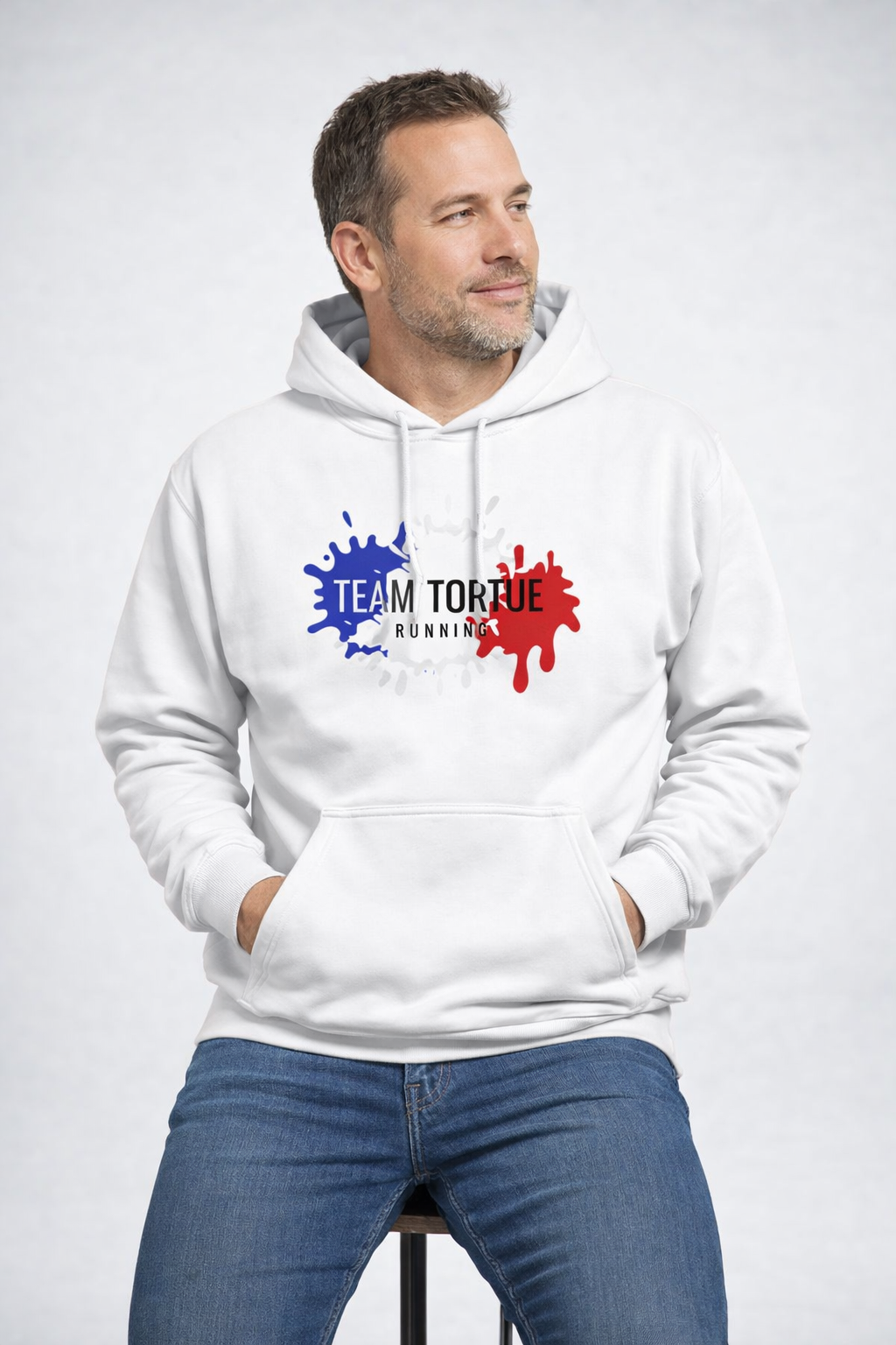 Sweat à capuche Team Tortue Homme