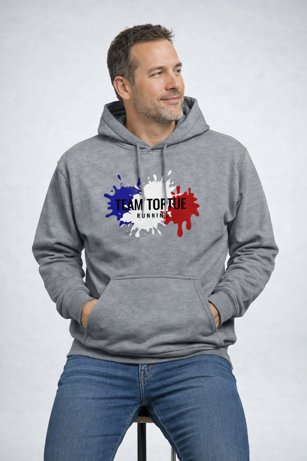 Sweat à capuche Team Tortue Homme