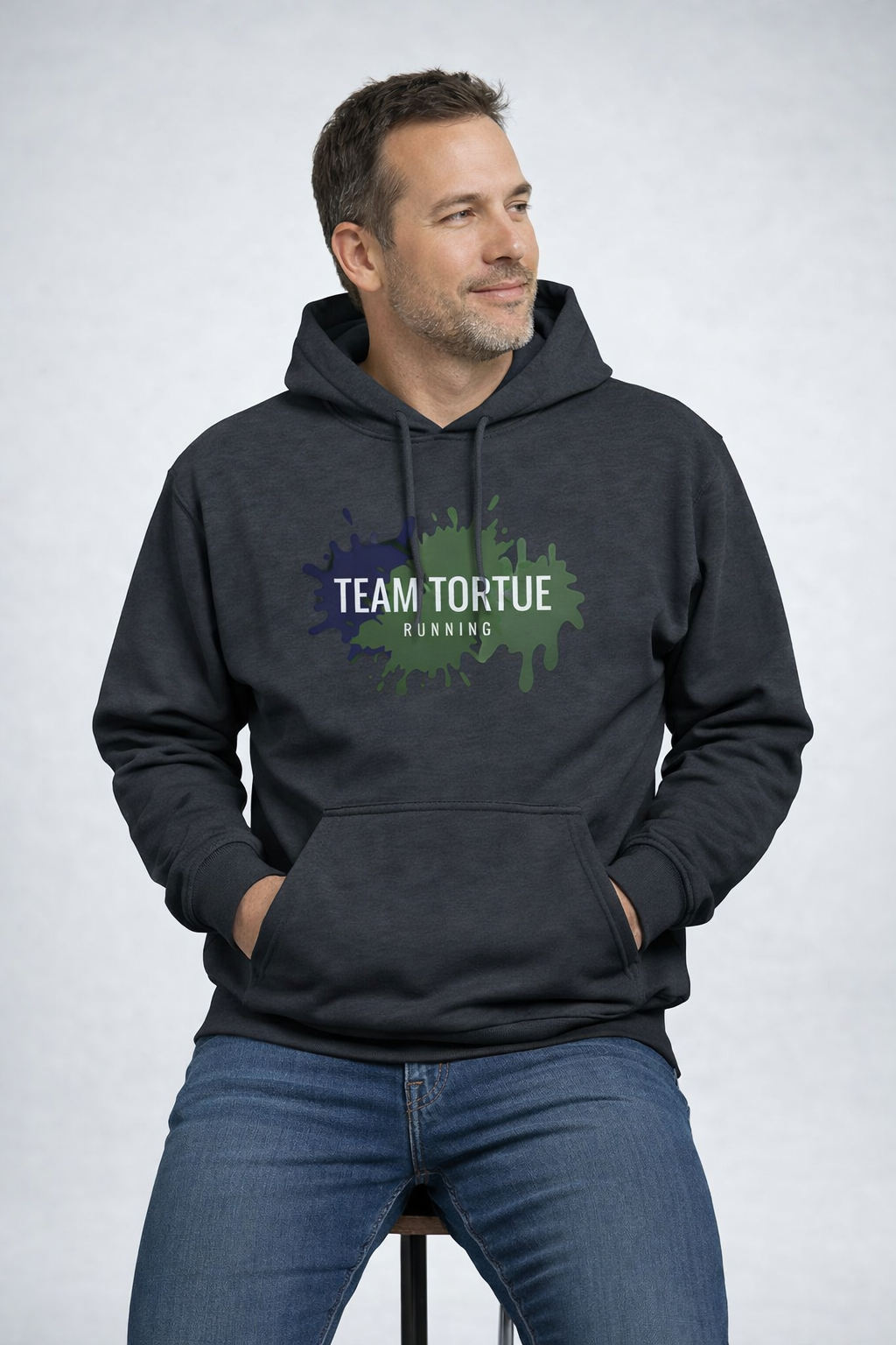 Sweat à capuche Team Tortue Homme