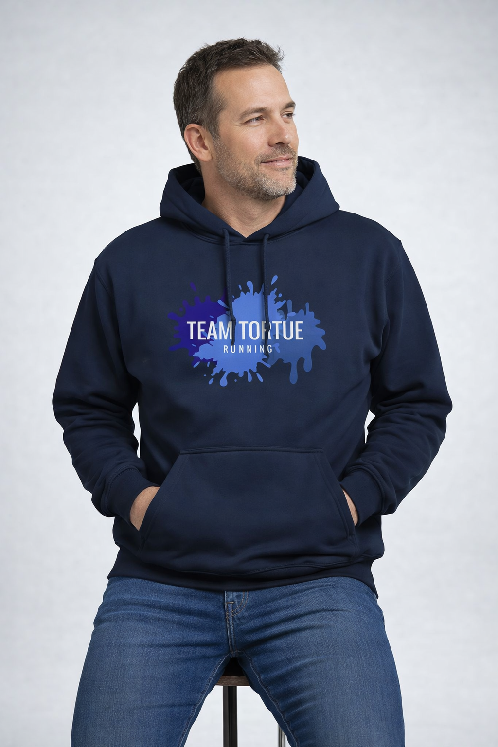 Sweat à capuche Team Tortue Homme