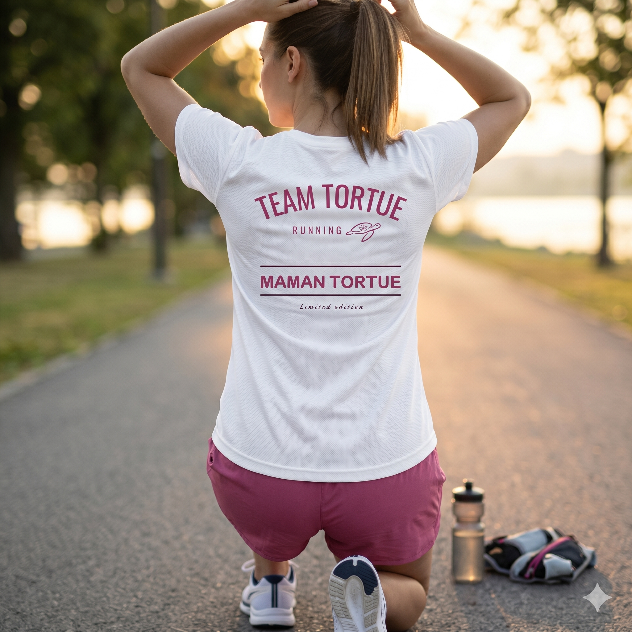 T-shirt femme "Maman Tortue"