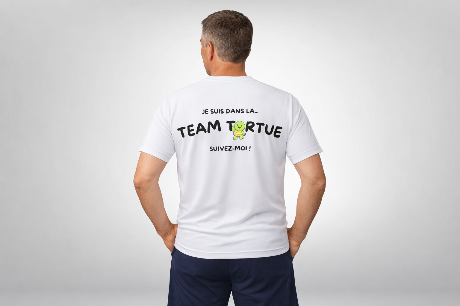 T-shirt Team Tortue "Suivez-moi"