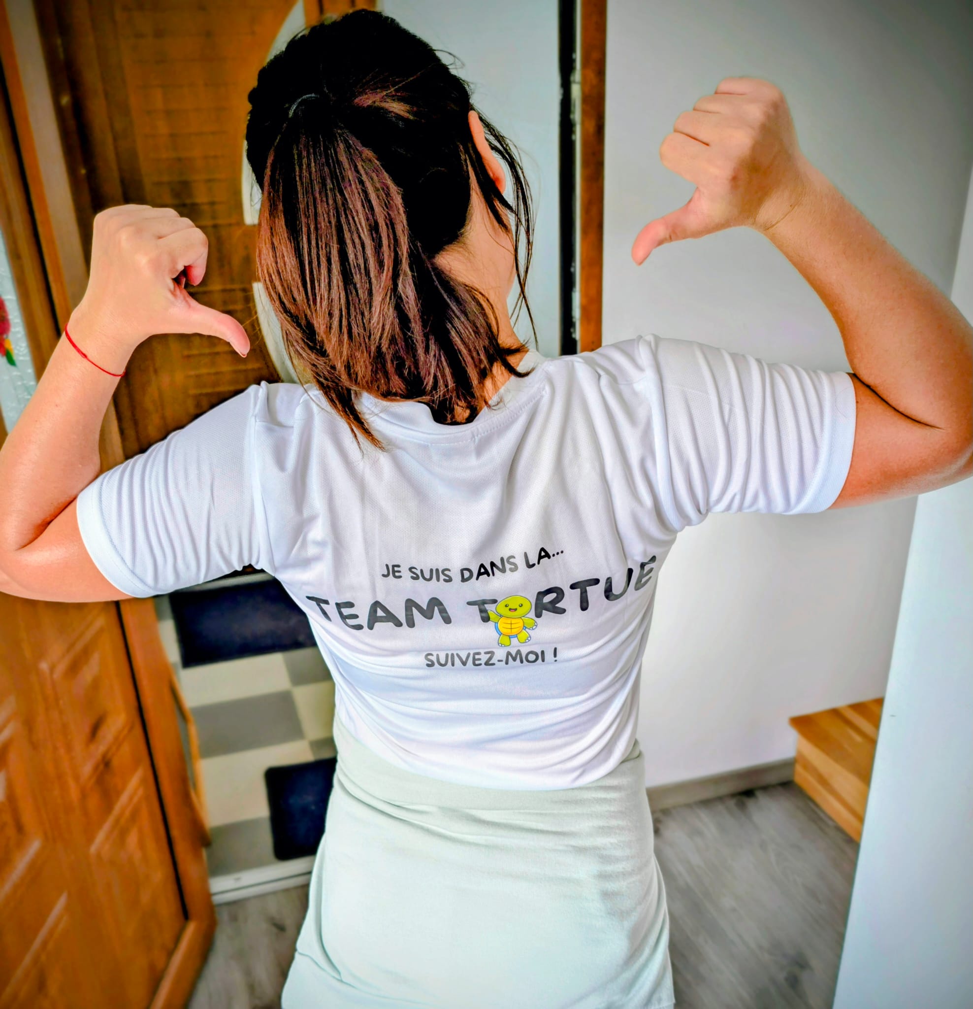 T-shirt Team Tortue "Suivez-moi"